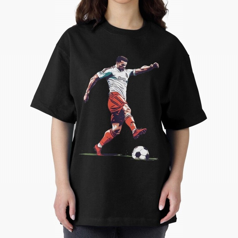 England Soccer Oversized T-Shirt Showcase the FIFA World Cup 2026 Group Stage Journey through Haaland and Mbappe Highlights, Brazil, Portugal and Argentina Pride, Stadium Chants, National Pride, Trophy Dreams and Unforgettable Football Memories;