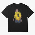 Thierry Henry Arsenal Illustration Oversized T-Shirt Enjoy the FIFA World Cup 2026 Group Stage Journey through Neymar, Haaland and Cristiano Ronaldo Highlights, Netherlands Pride, Supporter Pride, Iconic Celebrations, Legendary Names and Global