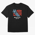 World Cup USA 94 Oversized T-Shirt Join Supporters Worldwide for FIFA World Cup 2026 USA Canada Mexico for Fans of Messi, CR7 and Mbappe and Argentina, Bringing Sports Nostalgia, International Competition, Famous Players and Unforgettable