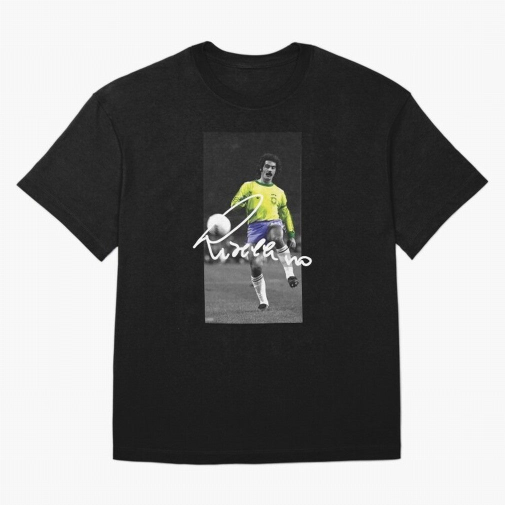 Rivelino FOOTBALL LEGENDS Oversized T-Shirt Bring Champion Energy into FIFA World Cup 2026 Group Stage with Haaland, Brazil Energy, Stadium Chants, National Pride, Trophy Dreams and Unforgettable Football Memories; Perfect for People Who Love
