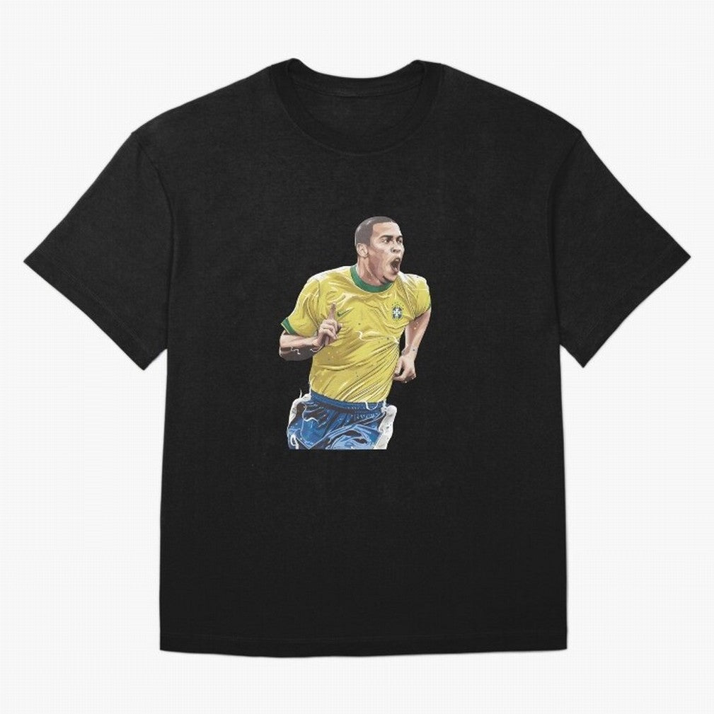 R9, El Grande Ronaldo Nazario Oversized T-Shirt Build Global Football Passion for FIFA World Cup 2026 USA Canada Mexico, Centered on Haaland and Mbappe, England and Germany, Stadium Chants, National Pride, Trophy Dreams and Unforgettable Football