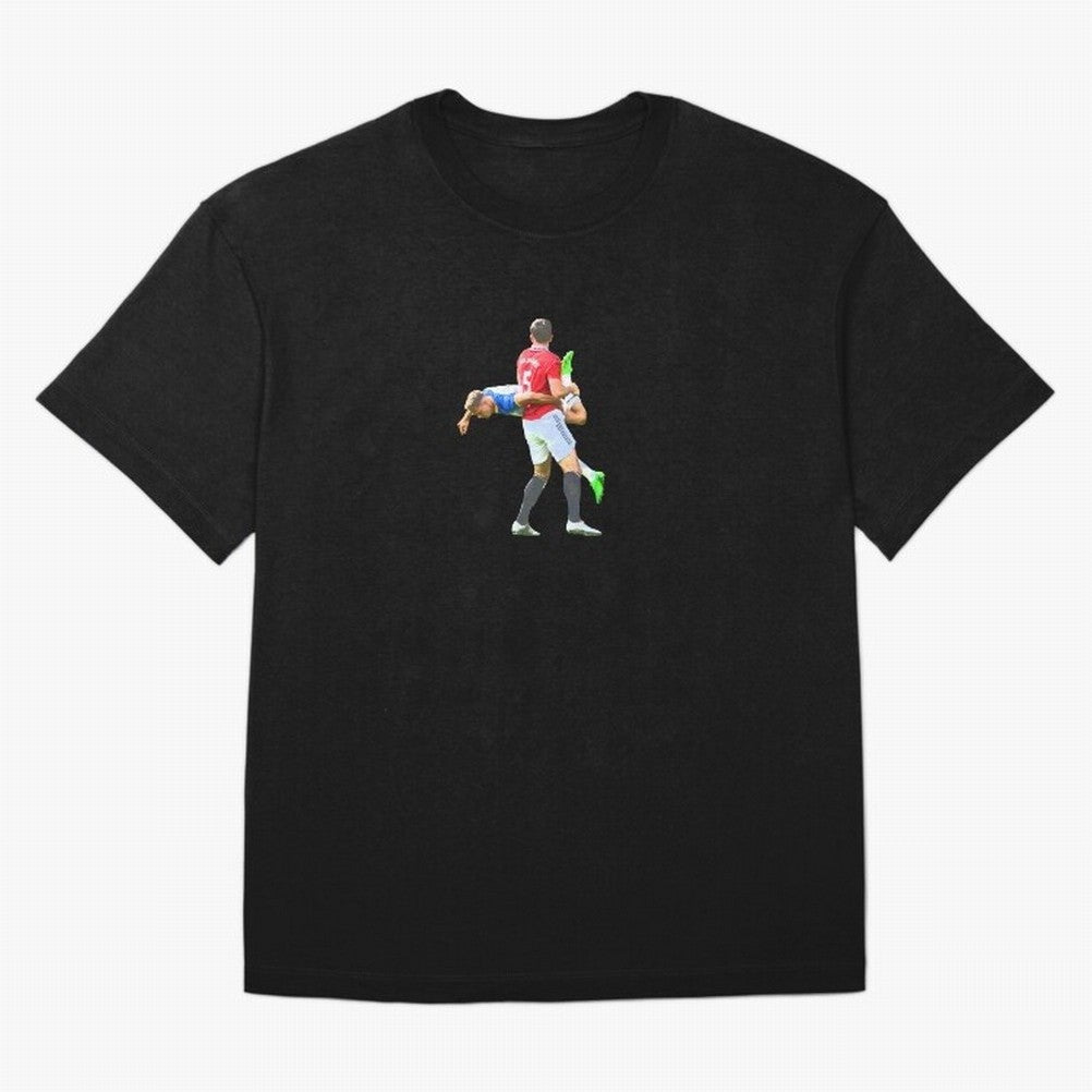 Harry Maguire meme Oversized T-Shirt Honor Football Greatness during Global Football Passion for FIFA World Cup 2026, Highlighting Cristiano Ronaldo, Haaland and CR7, England, Champion Mindset, Group Stage Buzz, Knockout Tension and Passionate Fan