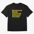 Man Utd Star Players Oversized T-Shirt Fuel Your Fan Pride for Global Football Passion for FIFA World Cup 2026 USA Canada Mexico, Capturing Haaland and Mbappe, England, Vintage Soccer Flavor, Modern Football Stars, National Flags and Final Night