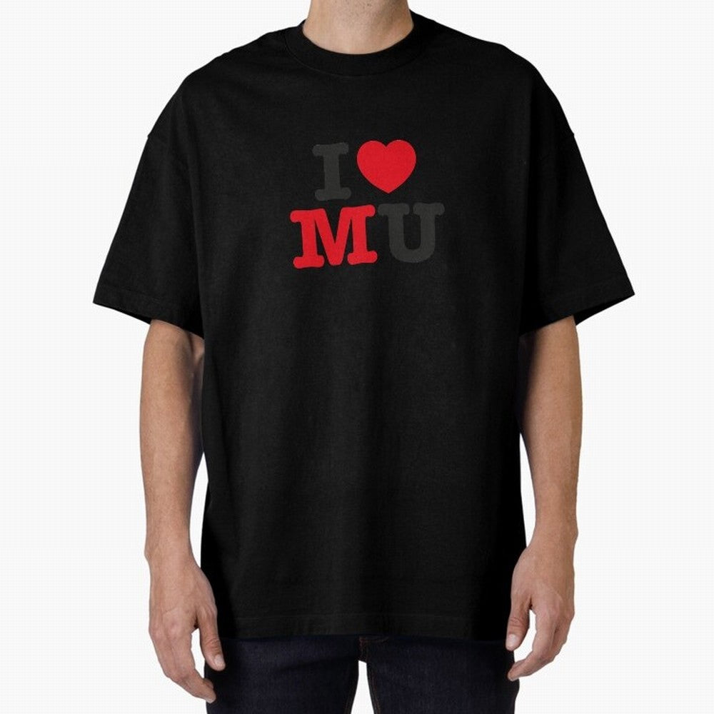 I Love Manchester Oversized T-Shirt Represent FIFA World Cup 2026 Built around Neymar, Haaland and Cristiano Ronaldo, Argentina Energy, Championship Spirit, Famous Goals, Roaring Crowds and International Football Unity; Perfect for Fans,