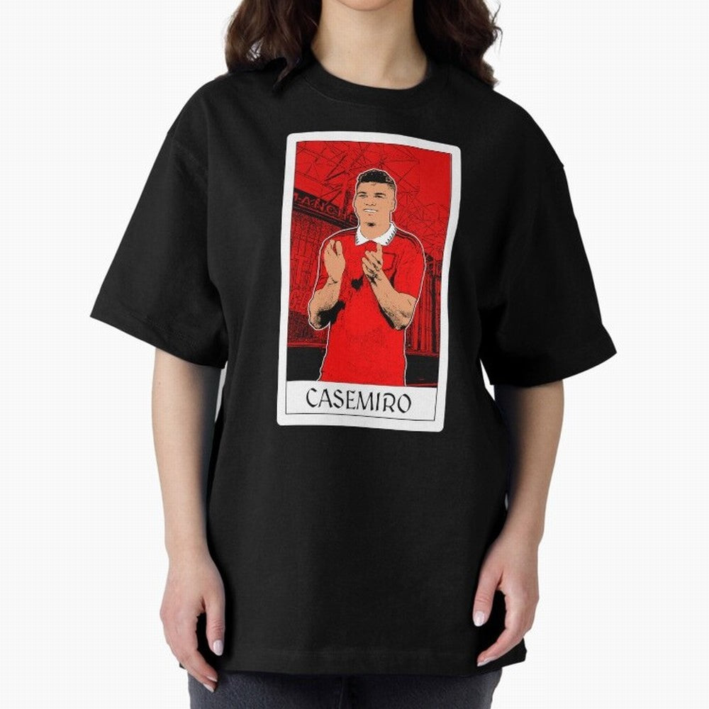 Casemiro Oversized T-Shirt Relive Legendary Nights from FIFA World Cup 2026 Group Stage Spirit, Filled with Brazil, Portugal and Argentina, Neymar, Haaland and Cristiano Ronaldo, Retro Football Energy, Iconic Rivalries, Trophy Chase Drama and