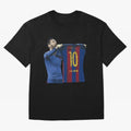 Lionel Messi celebration Classic T-Shirt Elevate the FIFA World Cup 2026 Journey through Mbappe and Neymar Highlights, England Pride, Global Supporter Spirit, Legendary Goals, National Colors and Tournament Celebration; Perfect for People Who Love