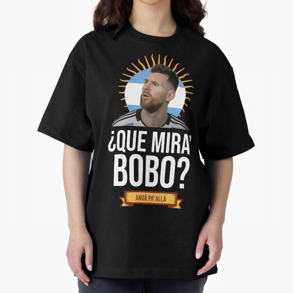 What are you looking at silly? Go there - meme Black Classic T-Shirt Celebrate Unforgettable Nights in the FIFA World Cup 2026 USA Canada Mexico Journey through Messi, CR7 and Mbappe Highlights, Argentina and Brazil Pride, Worldwide Fan Energy,
