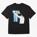Lionel Messi holding his shirt, Argentina copa america Classic T-Shirt Stand with Match Day Hype around FIFA World Cup 2026 Group Stage, CR7 and Messi, Argentina and Brazil, Global Supporter Spirit, Legendary Goals, National Colors and Tournament
