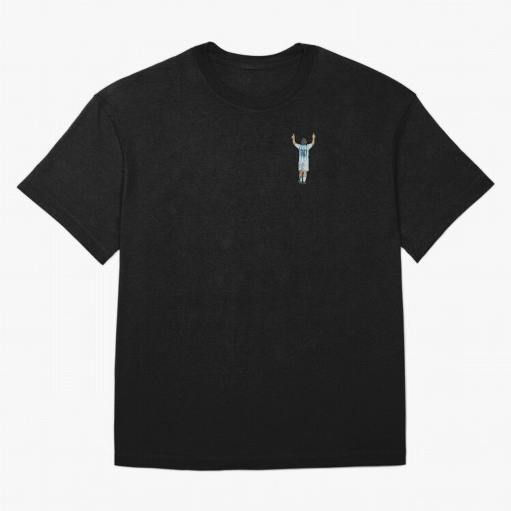 Lionel Messi Celebration Classic T-Shirt Bring International Match Energy to Global Football Passion for FIFA World Cup 2026 USA Canada Mexico, Inspired by Haaland, Brazil, Football Festival Excitement, Trophy Ambitions, Country Rivalries and Star