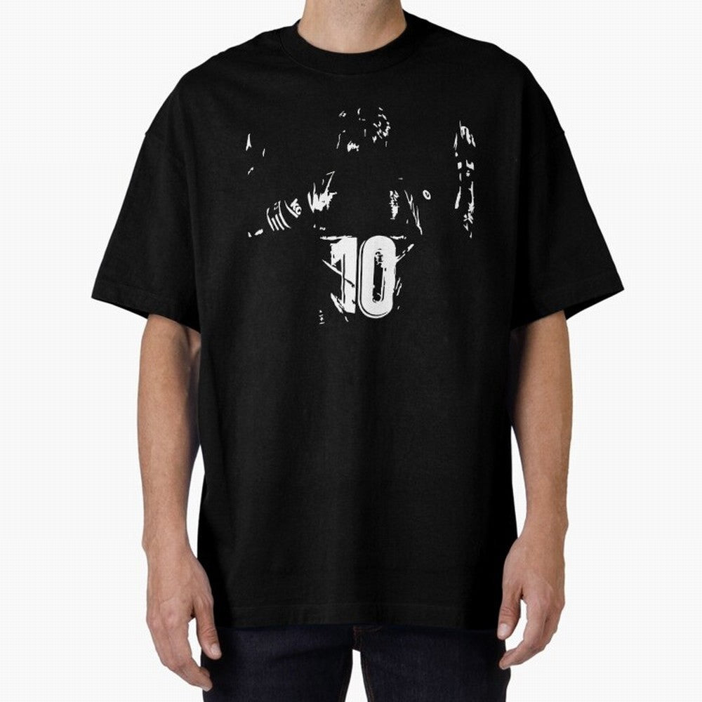 The Greatest Lionel Messi No.10 Oversized T-Shirt Represent the FIFA World Cup 2026 Group Stage Journey through Haaland and Mbappe Highlights, Germany Pride, Stadium Memories, Football Loyalty, International Chants and Championship Tradition; Made