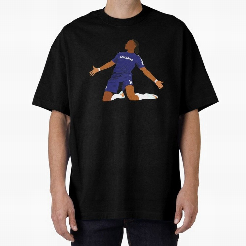 Drogba Classic T-Shirt Celebrate the Biggest Stage of FIFA World Cup 2026 USA Canada Mexico for Fans of CR7 and Messi and England, Bringing Championship Spirit, Famous Goals, Roaring Crowds and International Football Unity; Perfect for Fans,