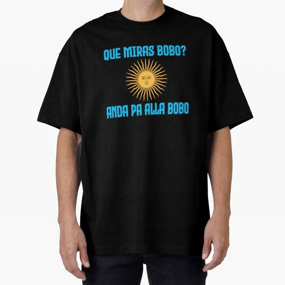 Que Miras Bobo Messi Argentina Flag Classic T-Shirt Celebrate Soccer Greatness during the FIFA World Cup 2026 Group Stage Journey through Neymar Highlights, England and Germany Pride, Stadium Memories, Football Loyalty, International Chants and
