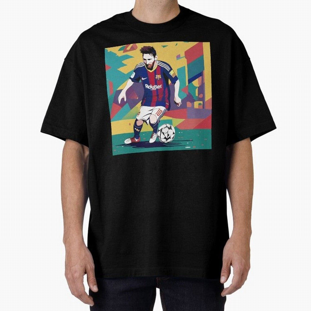 Lionel Messi Barcelona Football Classic T-Shirt Share the Excitement of Global Football Passion for FIFA World Cup 2026, Filled with Messi, CR7 and Mbappe, Spain and Netherlands, Supporter Pride, Iconic Celebrations, Legendary Names and Global