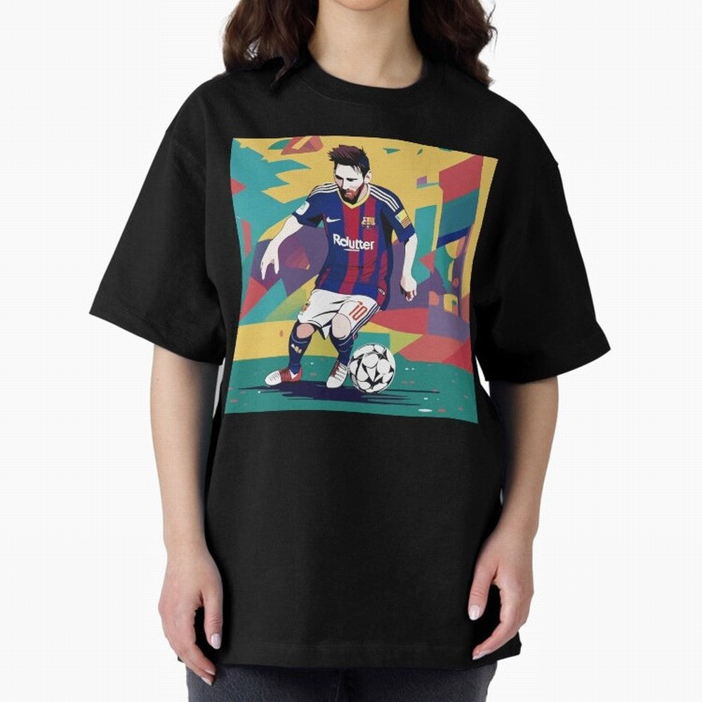 Lionel Messi Barcelona Football Classic T-Shirt Share the Excitement of Global Football Passion for FIFA World Cup 2026, Filled with Messi, CR7 and Mbappe, Spain and Netherlands, Supporter Pride, Iconic Celebrations, Legendary Names and Global
