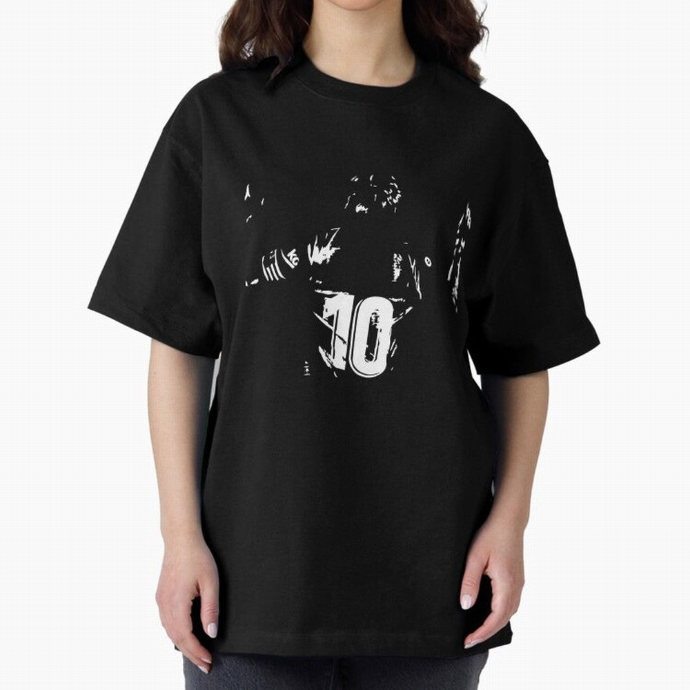 The Greatest Lionel Messi No.10 Oversized T-Shirt Remember FIFA World Cup 2026 Group Stage Spirit, Centered on France and Portugal, CR7, Stadium Memories, Football Loyalty, International Chants and Championship Tradition; Ideal for Football Dads,