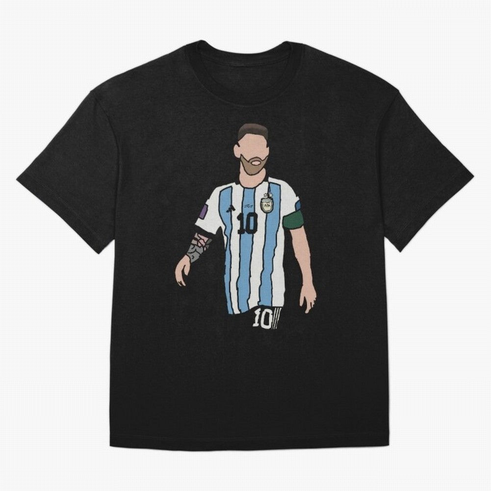 Lionel Messi Number 10 Campeones Del Mundo Essential T-Shirt Build Match Day Hype around FIFA World Cup 2026 Group Stage, Cristiano Ronaldo, Haaland and CR7, Brazil, Portugal and Argentina, Soccer Culture, Superstar Moments, National Team Dreams