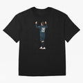 Messi Iconic Illustration Oversized T-Shirt Bring International Match Energy to FIFA World Cup 2026 USA Canada Mexico Celebrating Messi and Cristiano Ronaldo, Argentina and Brazil Energy, Retro Football Energy, Iconic Rivalries, Trophy Chase Drama
