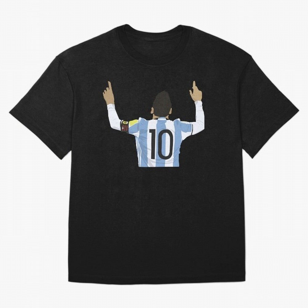 Leo- M10 Essential T-Shirt Bring Trophy Dreams to Global Football Passion for FIFA World Cup 2026 USA Canada Mexico, Built around Messi, Portugal, Game Day Rituals, Football Legends, Country Pride and the Road to the Final; Perfect for Fans,