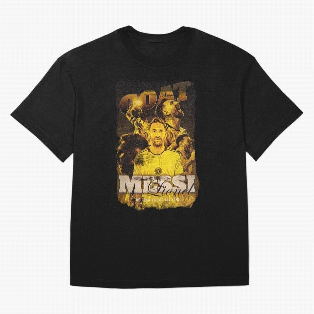 Lionel Messi The Goat Classic T-Shirt Celebrate Fan Favorites in FIFA World Cup 2026 Spirit, Made for Argentina, France and Brazil, Messi, Game Day Rituals, Football Legends, Country Pride and the Road to the Final; Perfect for Fans, Collectors,