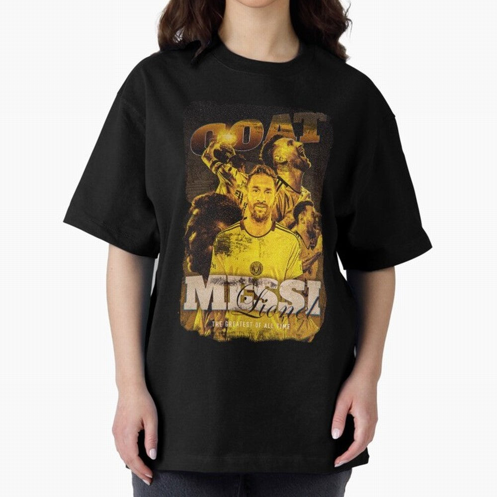 Lionel Messi The Goat Classic T-Shirt Celebrate Fan Favorites in FIFA World Cup 2026 Spirit, Made for Argentina, France and Brazil, Messi, Game Day Rituals, Football Legends, Country Pride and the Road to the Final; Perfect for Fans, Collectors,