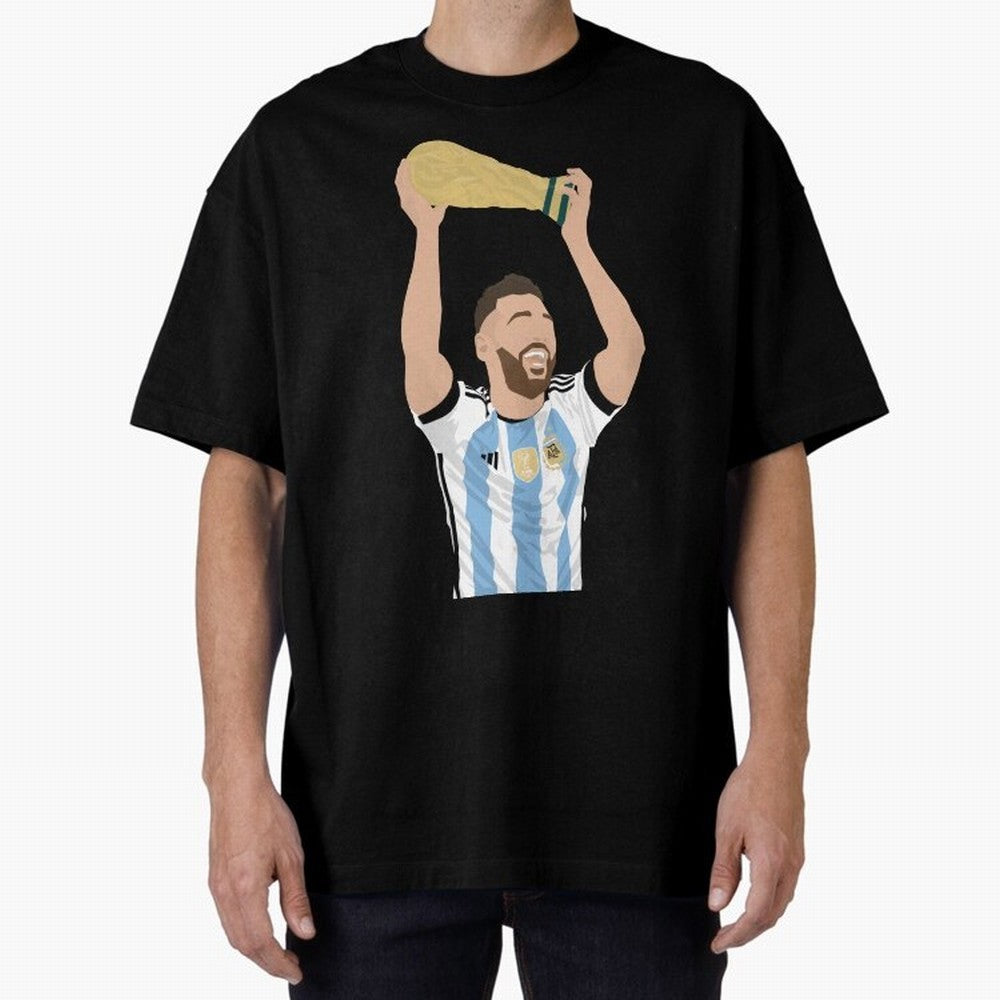 Messi minimalist design Classic T-Shirt Celebrate the Stars of the FIFA World Cup 2026 Group Stage Journey through Messi, Neymar and Mbappe Highlights, Brazil, Portugal and Argentina Pride, Goal Celebration Energy, Supporter Heritage, Football