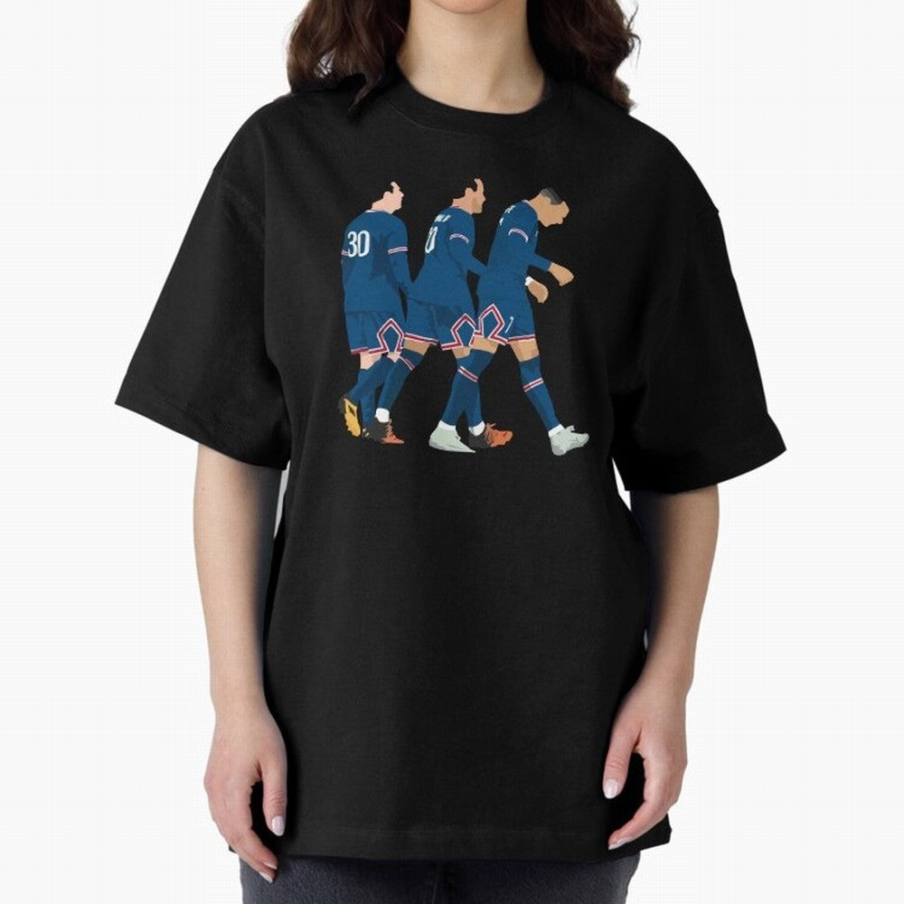 Messi Neymar Mbappe Chilling Classic T-Shirt Join the FIFA World Cup 2026 Journey through Messi, Neymar and Mbappe Highlights, Brazil Pride, Classic Soccer Heritage, Championship Pressure, Fan Loyalty and International Pride; Perfect for People Who