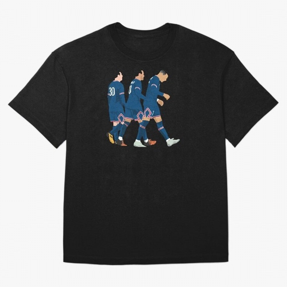Messi Neymar Mbappe Chilling Classic T-Shirt Join the FIFA World Cup 2026 Journey through Messi, Neymar and Mbappe Highlights, Brazil Pride, Classic Soccer Heritage, Championship Pressure, Fan Loyalty and International Pride; Perfect for People Who