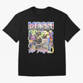 Lionel Messi Graphic Design Classic T-Shirt Show Support during Match Day Hype around FIFA World Cup 2026 USA Canada Mexico, Haaland, Argentina and Brazil, Worldwide Fan Energy, Dramatic Goals, Stadium Lights and Championship Celebrations; Great