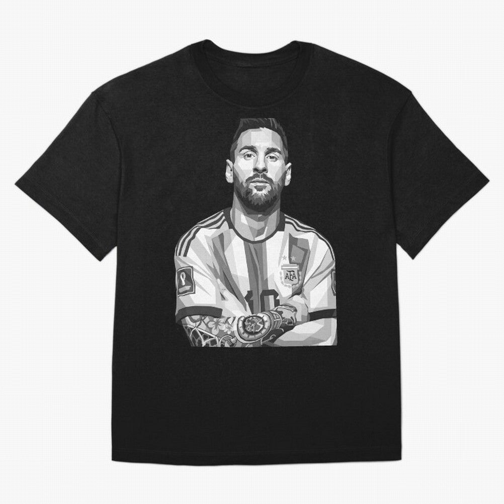 Messi grayscale Classic T-Shirt Live for the Drama of Global Football Passion for FIFA World Cup 2026 Group Stage, Featuring Haaland and Mbappe, England, Football Passion, Legendary Performances, Festival Vibes and Supporter Community; Perfect for