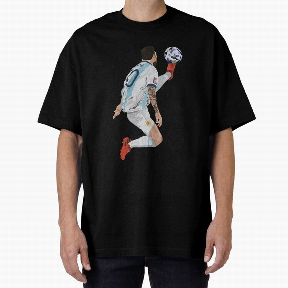 Messi - Lionel Messi Ball Classic T-Shirt Honor the Beautiful Game during Match Day Hype around FIFA World Cup 2026, Mbappe and Neymar, Brazil, Supporter Pride, Iconic Celebrations, Legendary Names and Global Match Day Energy; Perfect for