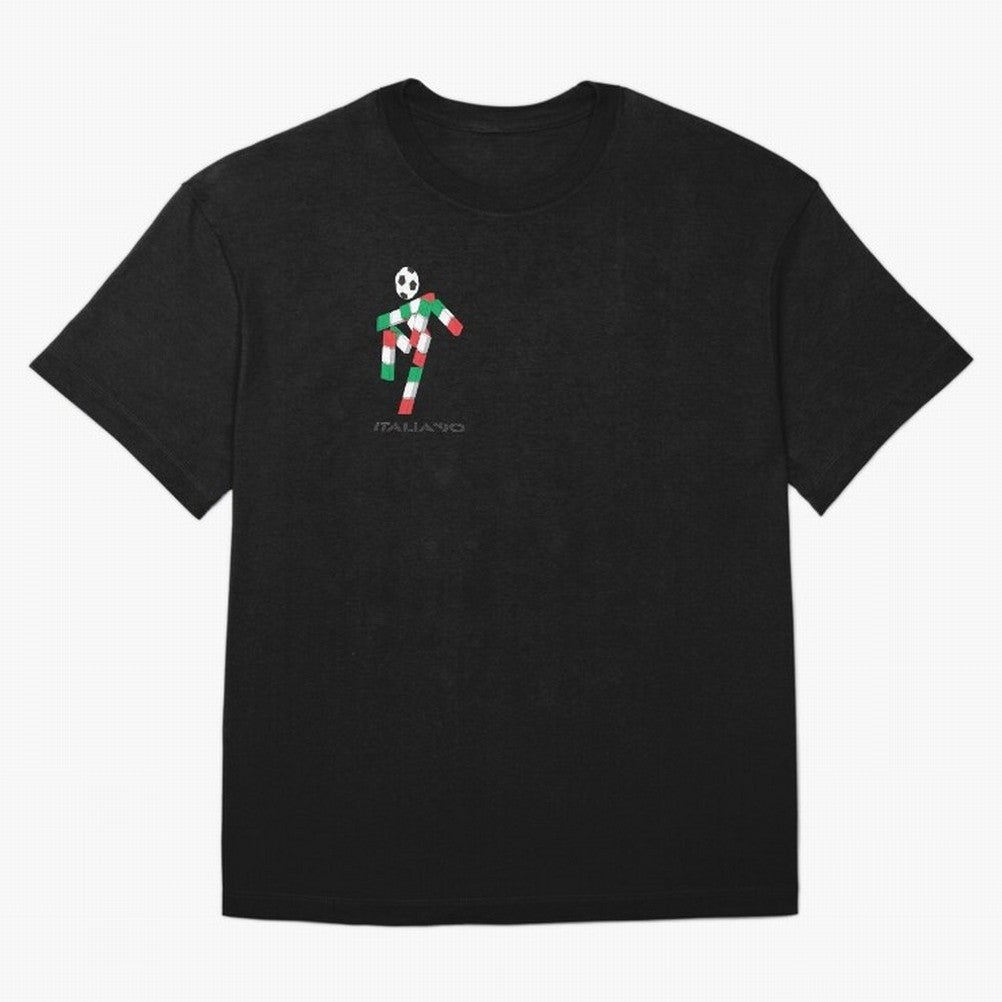 italia 90 footballer logo Classic T-Shirt Experience the FIFA World Cup 2026 Group Stage Journey through Mbappe and Neymar Highlights, England Pride, Worldwide Fan Energy, Dramatic Goals, Stadium Lights and Championship Celebrations; Ideal for