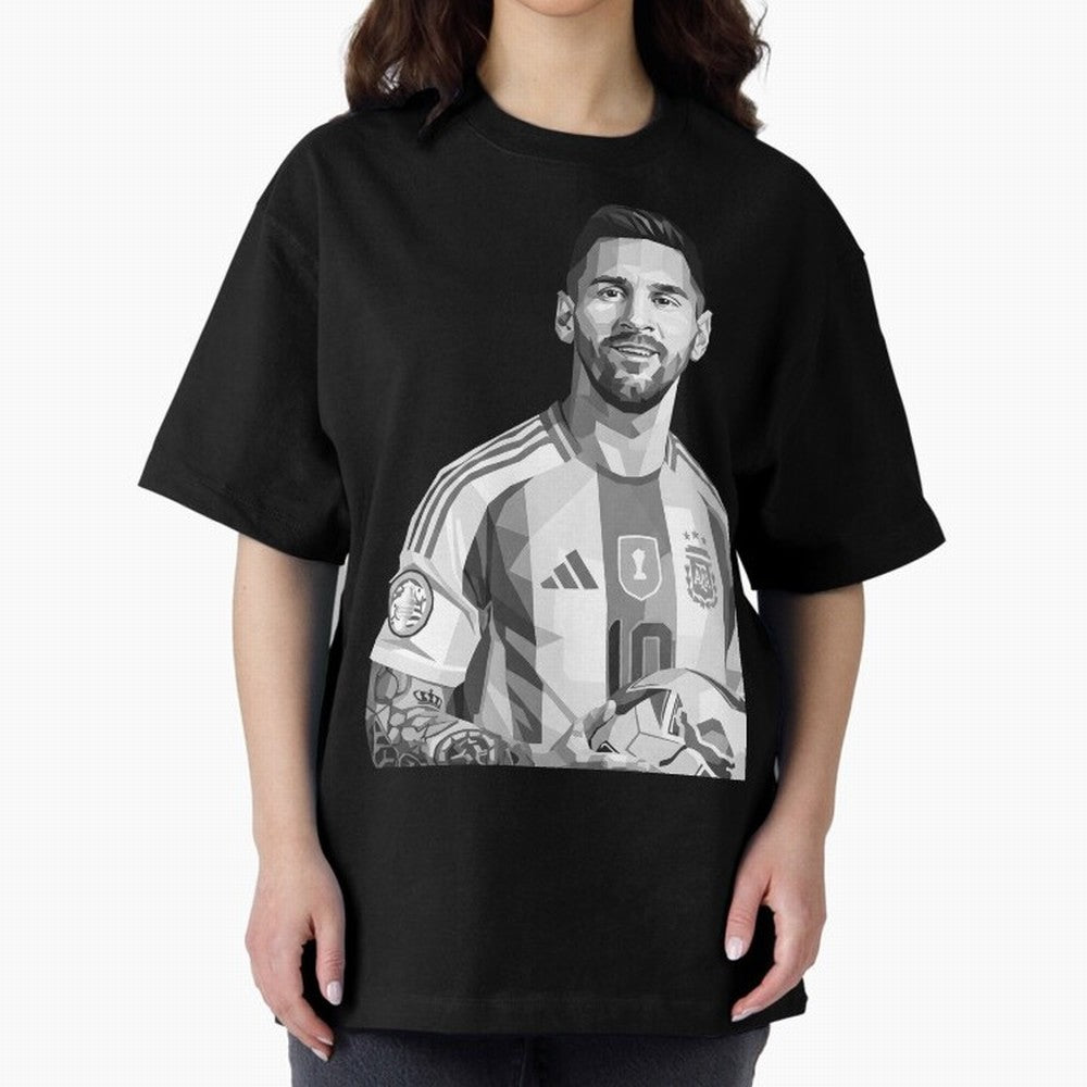 Messi grayscale Classic T-Shirt Support Iconic Players in FIFA World Cup 2026 Spirit, Capturing Argentina, Messi, Stadium Chants, National Pride, Trophy Dreams and Unforgettable Football Memories; Ideal for Fans Who Follow Messi, Cristiano Ronaldo,