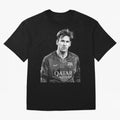 Messi grayscale Classic T-Shirt Celebrate National Team Dreams in FIFA World Cup 2026 USA Canada Mexico for Fans of CR7 and Messi and Spain, Bringing Sports Nostalgia, International Competition, Famous Players and Unforgettable Victories; Ideal for