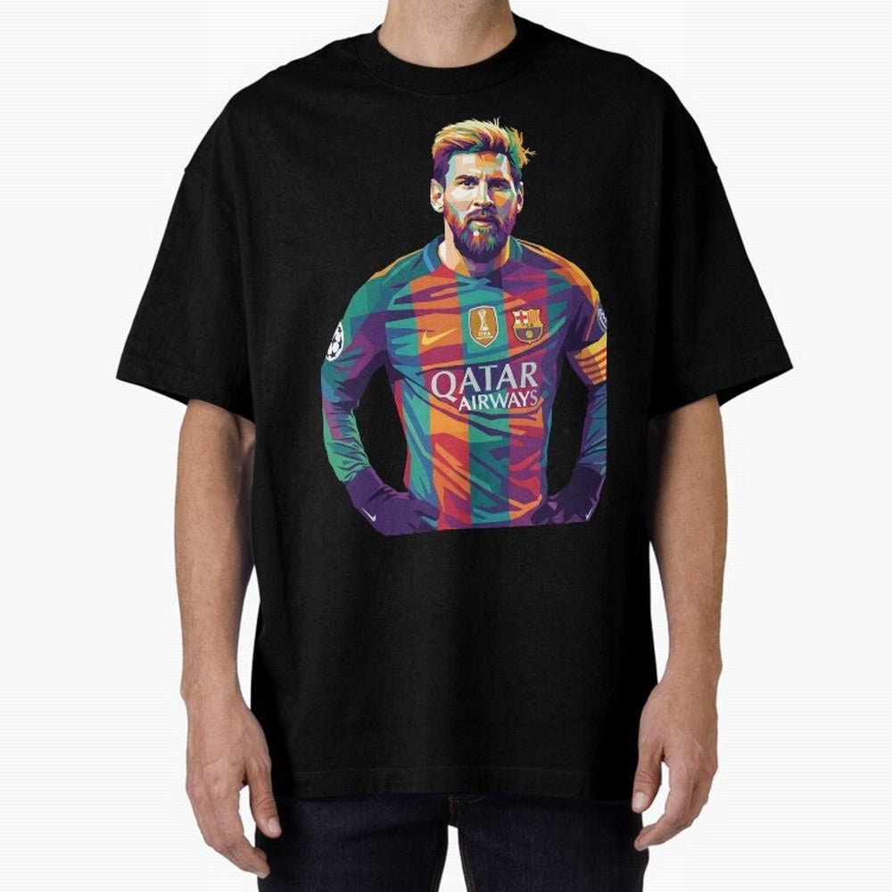 Messi Wpap Classic T-Shirt Bring Global Tournament Vibes to FIFA World Cup 2026 Spirit, Centered on Germany, Haaland, Vintage Soccer Flavor, Modern Football Stars, National Flags and Final Night Emotion; Perfect for Fans, Collectors, Family
