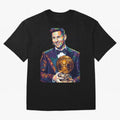 Messi Wpap Oversized T-Shirt Support the Legends of FIFA World Cup 2026 with Cristiano Ronaldo, England Energy, Classic Soccer Heritage, Championship Pressure, Fan Loyalty and International Pride; Perfect for Fans, Collectors, Family Gatherings,