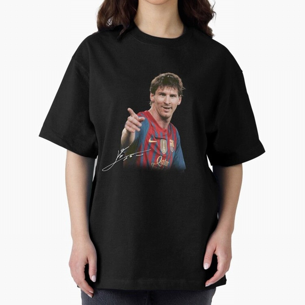 Messi T-Shirt ¡ª ¡°Young Messi¡± Graphic Tee Classic T-Shirt Honor the Football Icons of FIFA World Cup 2026 Group Stage Connected to Neymar, Haaland and Cristiano Ronaldo, Brazil, Portugal and Argentina Energy, Stadium Memories, Football Loyalty,