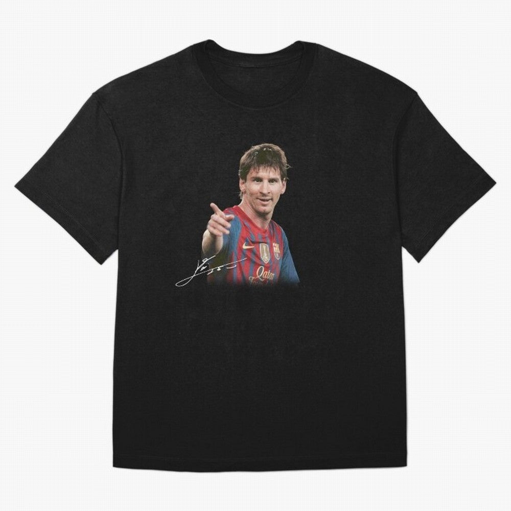 Messi T-Shirt ¡ª ¡°Young Messi¡± Graphic Tee Classic T-Shirt Honor the Football Icons of FIFA World Cup 2026 Group Stage Connected to Neymar, Haaland and Cristiano Ronaldo, Brazil, Portugal and Argentina Energy, Stadium Memories, Football Loyalty,