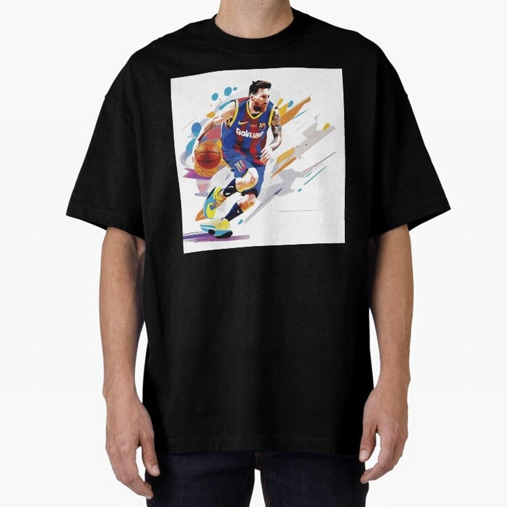 Leo Messi in basketball Classic T-Shirt Create FIFA World Cup 2026 Group Stage Spirit, Inspired by Portugal, Spain and Germany, Mbappe and Neymar, Sports Nostalgia, International Competition, Famous Players and Unforgettable Victories; Created for