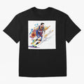 Leo Messi in basketball Classic T-Shirt Create FIFA World Cup 2026 Group Stage Spirit, Inspired by Portugal, Spain and Germany, Mbappe and Neymar, Sports Nostalgia, International Competition, Famous Players and Unforgettable Victories; Created for