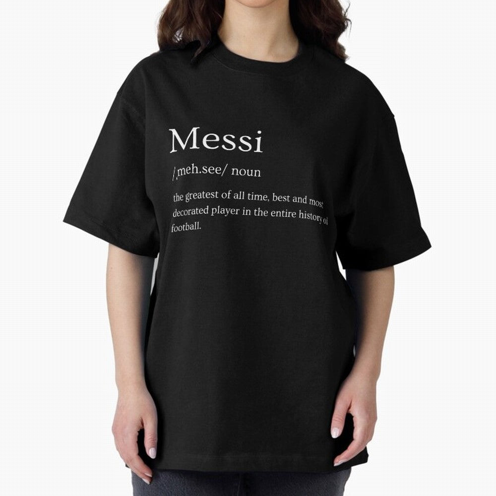 Definition of Messi Classic T-Shirt Keep Football History Alive during the FIFA World Cup 2026 USA Canada Mexico Journey through Neymar Highlights, France and Portugal Pride, Tournament Hype, Historic Matchups, Family Viewing Parties and Global