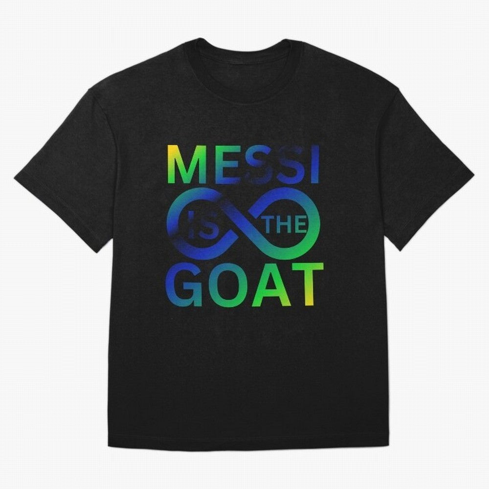 Messi is the GOAT Oversized T-Shirt Represent the Passion of Global Football Passion for FIFA World Cup 2026 Group Stage, Capturing Messi, Portugal, Spain and Germany, Stadium Memories, Football Loyalty, International Chants and Championship