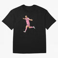 Lionel Messi celebration Oversized T-Shirt Bring Trophy Dreams to Global Football Passion for FIFA World Cup 2026 USA Canada Mexico, Filled with Mbappe and Neymar, Portugal, Stadium Memories, Football Loyalty, International Chants and Championship