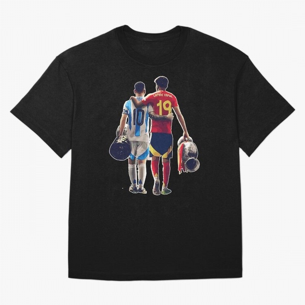 Lionel Messi and Foster child Classic T-Shirt Mark FIFA World Cup 2026 USA Canada Mexico Spirit, Driven by Argentina, Messi, Neymar and Mbappe, Game Day Rituals, Football Legends, Country Pride and the Road to the Final; Perfect for People Who Love