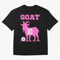 The Goat 10 Miami Champions Classic T-Shirt Make Every Kick Count in Match Day Hype around FIFA World Cup 2026 USA Canada Mexico, CR7 and Messi, Argentina, Vintage Soccer Flavor, Modern Football Stars, National Flags and Final Night Emotion;