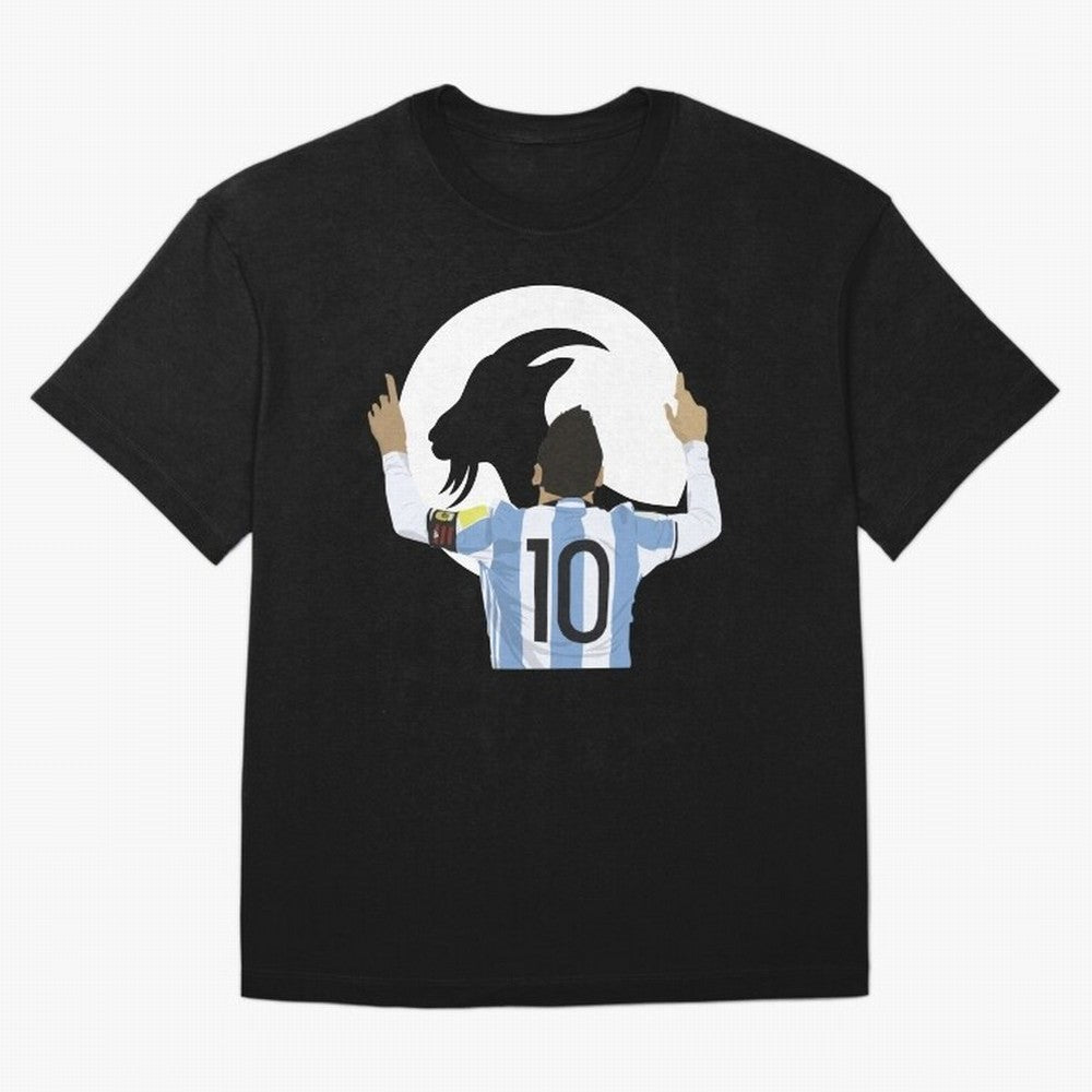 Lionel Messi Goat Oversized T-Shirt Feel the Heartbeat of FIFA World Cup 2026 Group Stage for Fans of Messi and Cristiano Ronaldo and England, France and Netherlands, Bringing Tournament Hype, Historic Matchups, Family Viewing Parties and Global