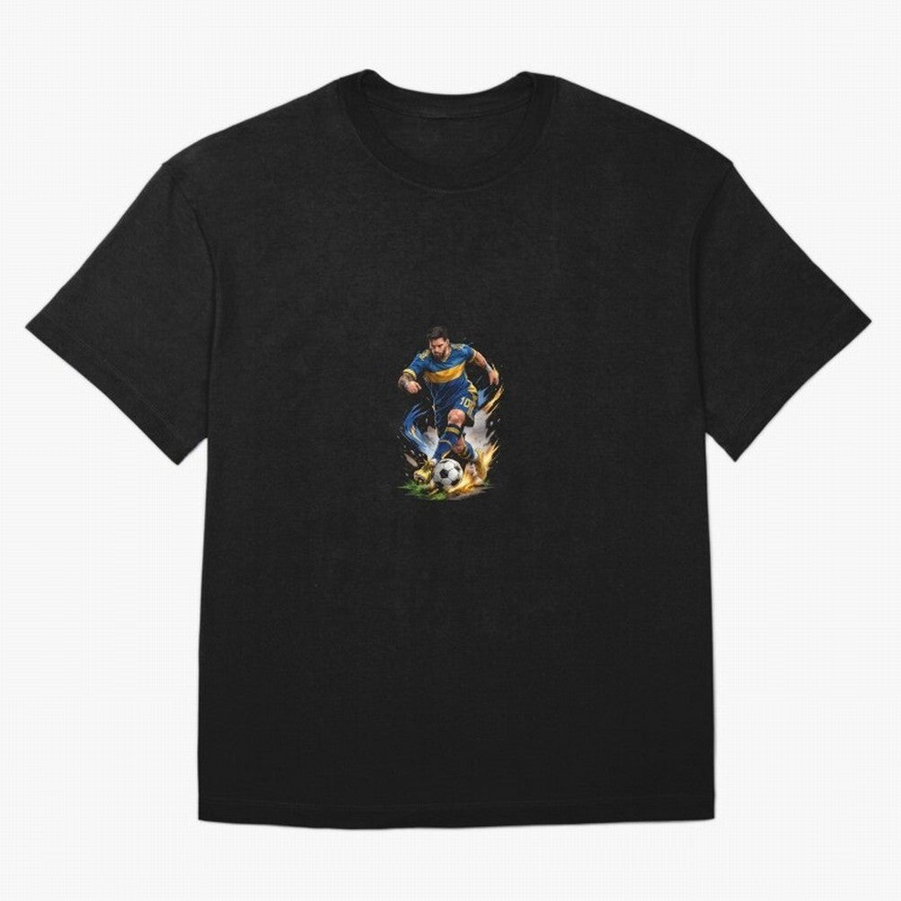 The Great Footballer Oversized T-Shirt Celebrate the Stars of FIFA World Cup 2026 Group Stage Spirit, Filled with Brazil, Portugal and Argentina, Messi, Neymar and Mbappe, Tournament Hype, Historic Matchups, Family Viewing Parties and Global Sports