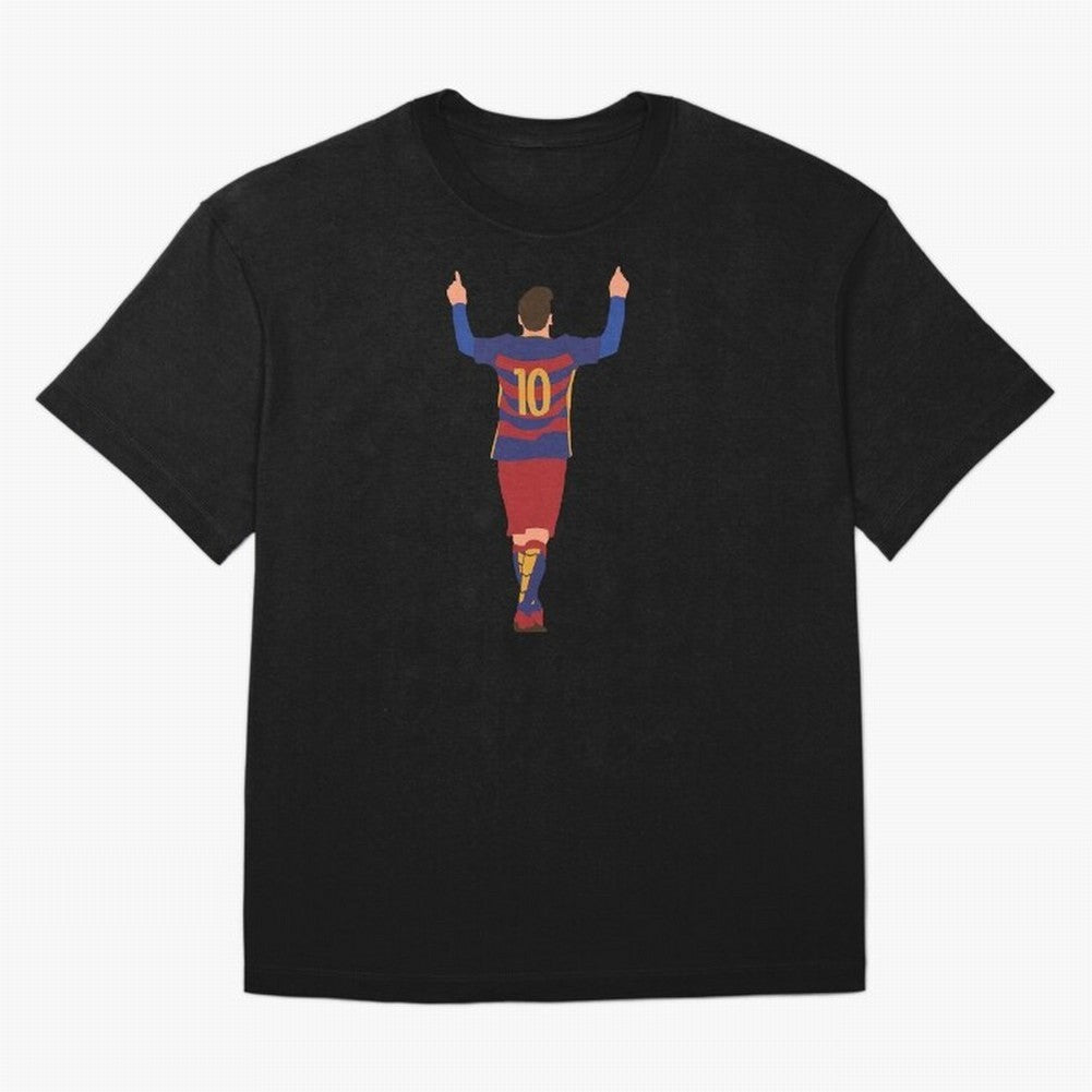 Messi Celebration Classic T-Shirt Follow the Road to Match Day Hype around FIFA World Cup 2026, Cristiano Ronaldo, Germany, Fan Favorite Moments, National Team Passion, Big Match Drama and Soccer History; Perfect for Fans, Collectors, Family