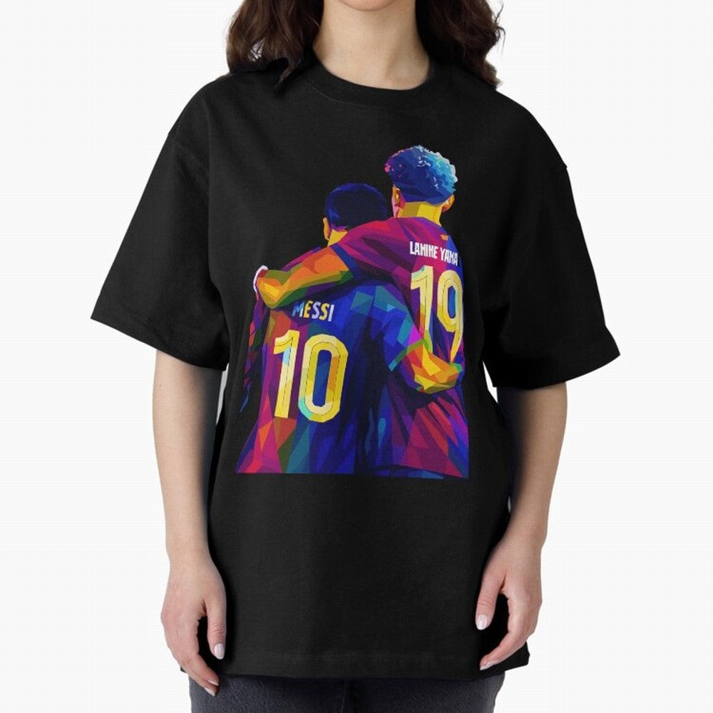 Lionel Messi and Foster child Wpap Art Classic T-Shirt Bring a Champion Mindset to Global Football Passion for FIFA World Cup 2026 Group Stage, Featuring Haaland and Mbappe, England, Game Day Rituals, Football Legends, Country Pride and the Road to