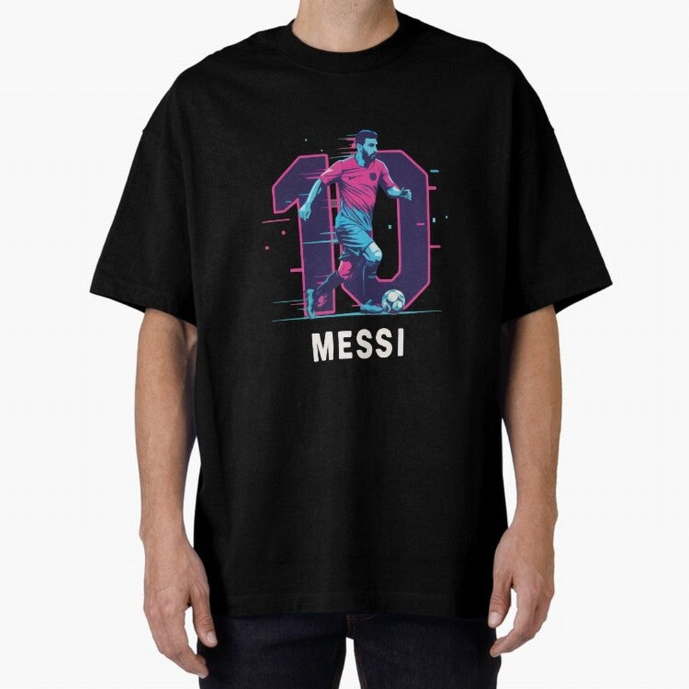 Messi 10 GOAT Oversized T-Shirt Remember the FIFA World Cup 2026 USA Canada Mexico Journey through Cristiano Ronaldo Highlights, Argentina and Brazil Pride, Soccer Culture, Superstar Moments, National Team Dreams and Competitive Fire; Great for