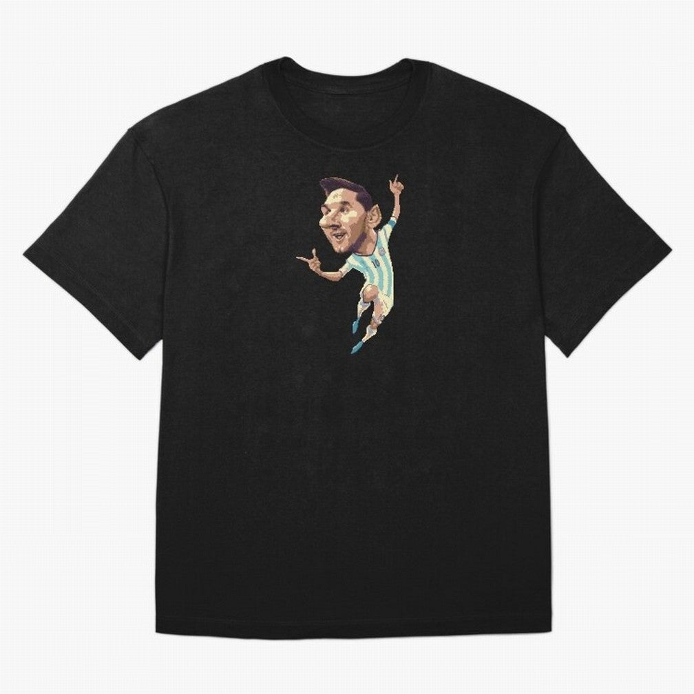 Lionel Messi Oversized T-Shirt Bring Trophy Dreams to Global Football Passion for FIFA World Cup 2026 USA Canada Mexico, Celebrating CR7, Argentina, France and Brazil, Stadium Memories, Football Loyalty, International Chants and Championship